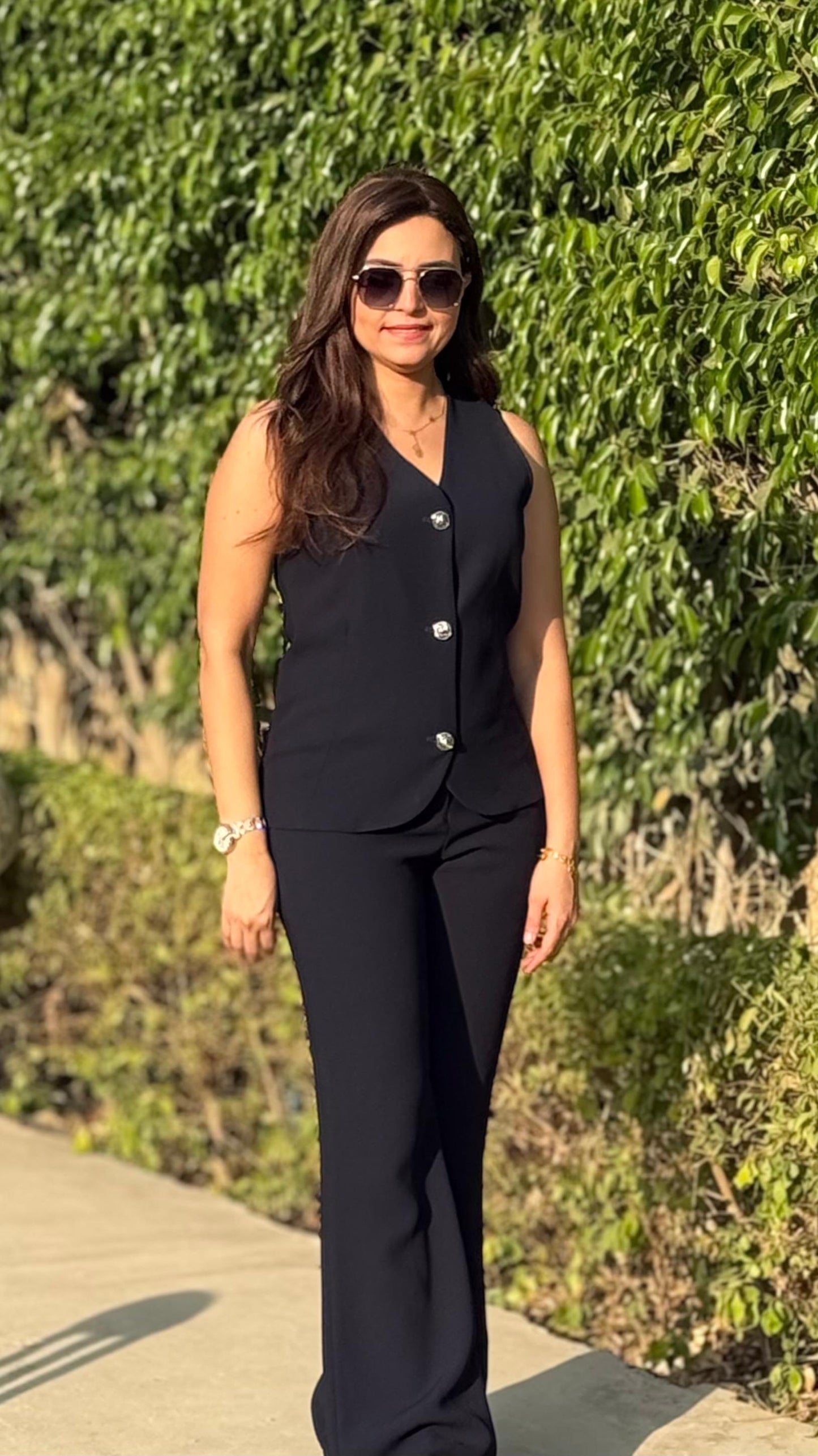 Cut suit Navy blue