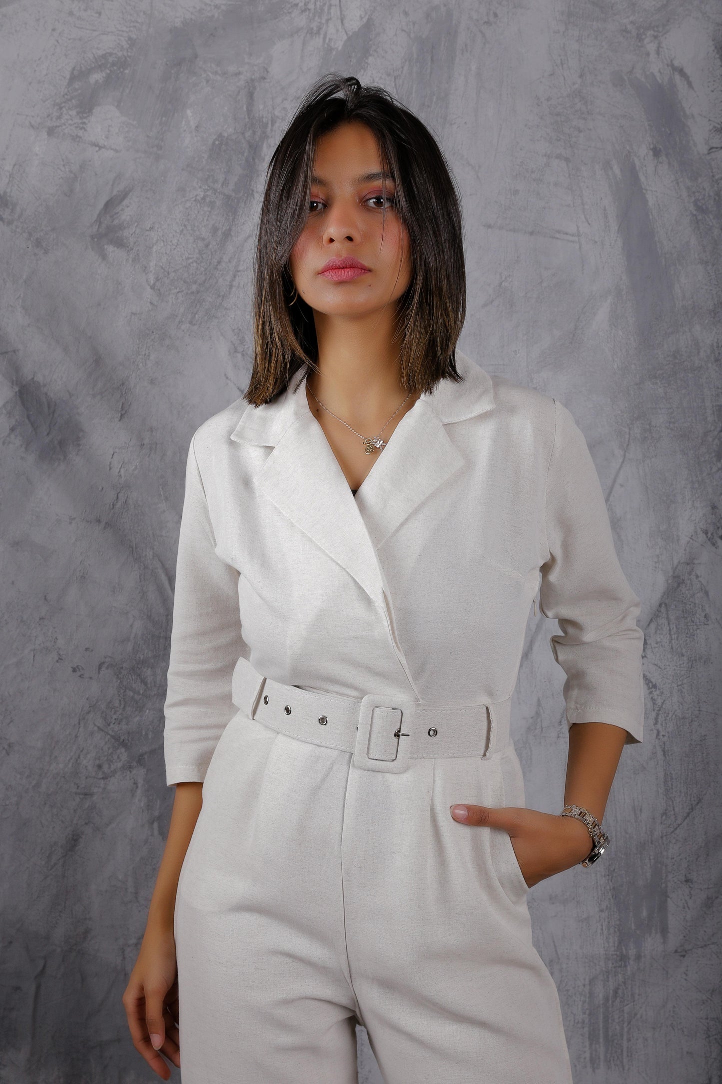 linen jumpsuit