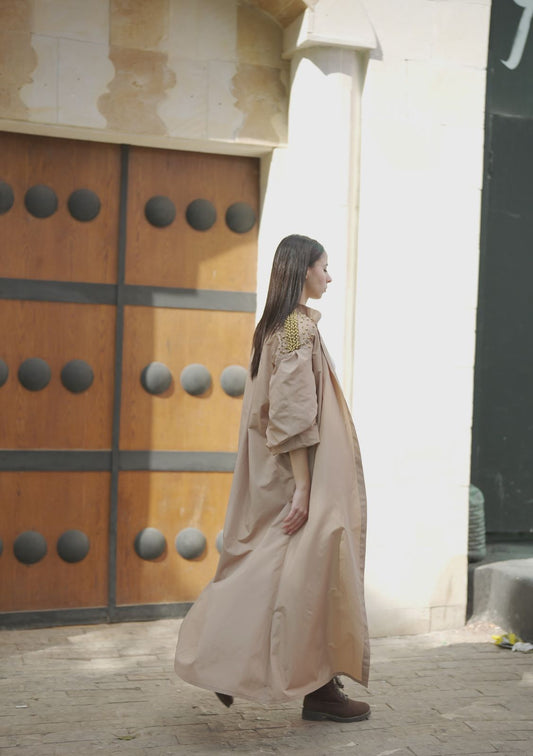Beige Abaya