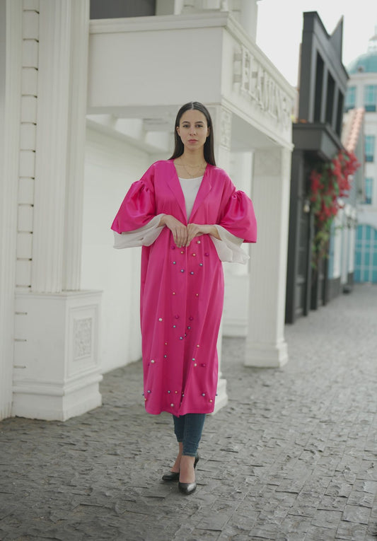 Hot Pink Abaya