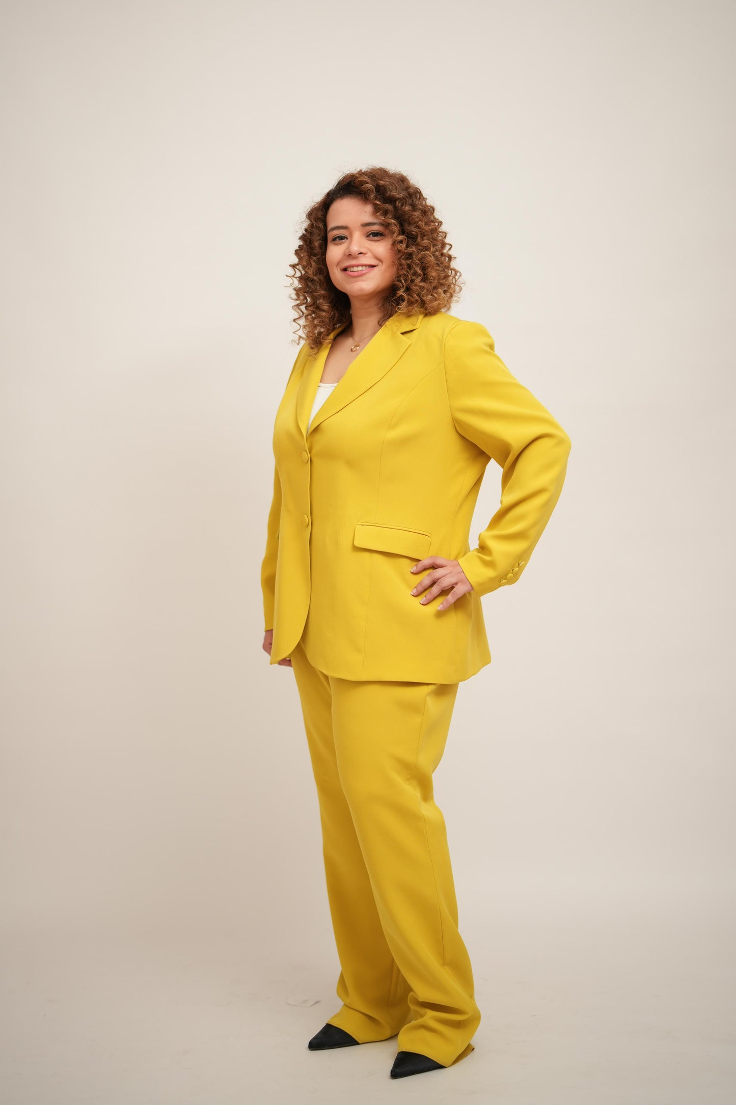 Green Apple With 2 buttons Suit
