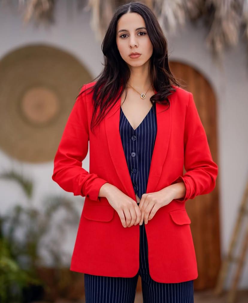 Light Red Blazer